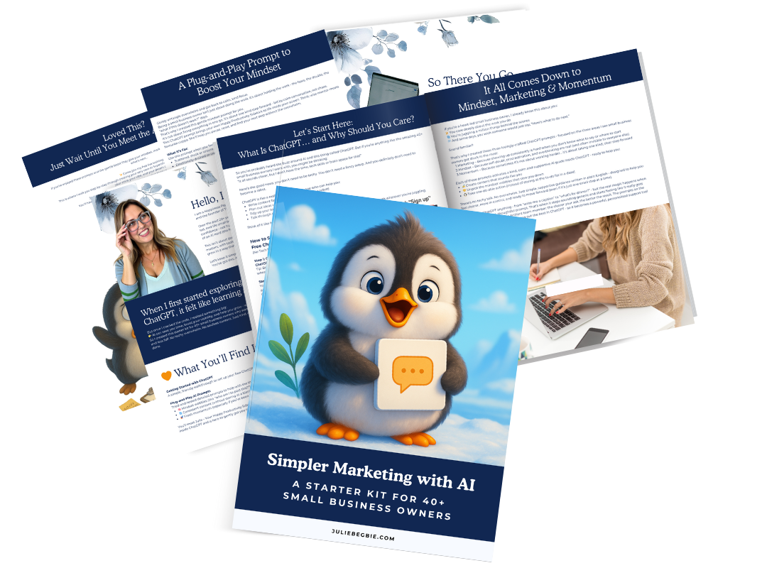 Preview of the Happy Side Hustle Inspiration Guide